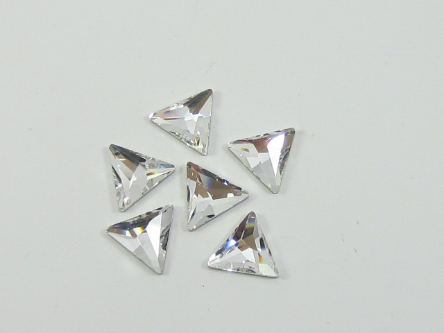 12 pcs. 7.5mm COSMIC DELTA CRYSTAL HOTFIX European Rhinestones